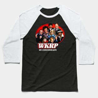 WKRP in Cincinnati // Vintage TV shows Baseball T-Shirt